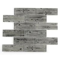 Special Grey Wooden Style Glass Mosaic GMU4814804