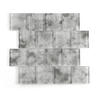 Hot Sale Grey Glass Mosaic GN7301 Prices Decorative Glass Wall Art
