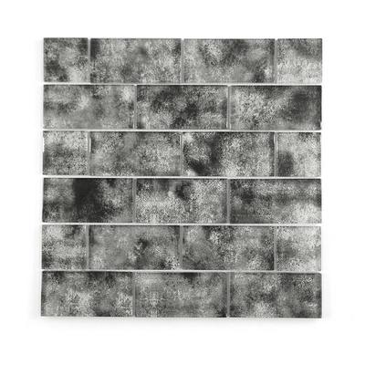 Grey Glass Mosaic Tile GN489803 For Kitchen