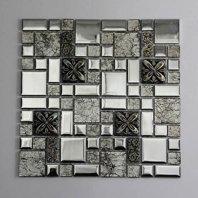 Foil Tile Glass Mosaic GSB03 For Wall Decoration